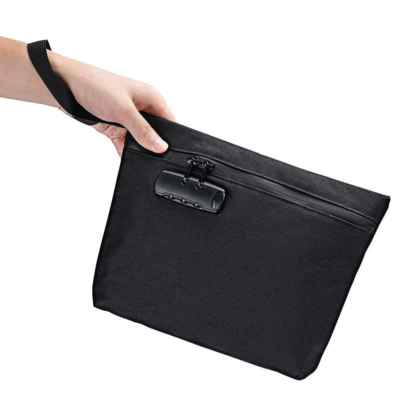 Anti-odor combination lock bag, outdoor anti-odor storage bag, document bag, anti-odor bag, hand-held anti-odor bag